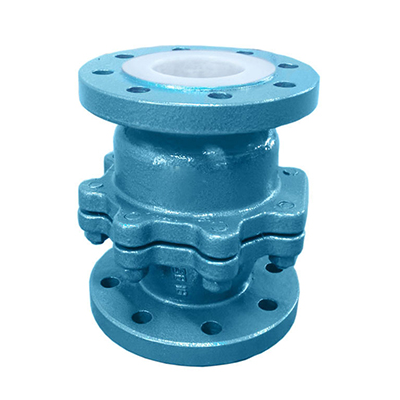 PFTE Lined Ball valve Butterfly valve check valve  stop valve Fluorine lined pipe fittings for Acid Chemical Tank