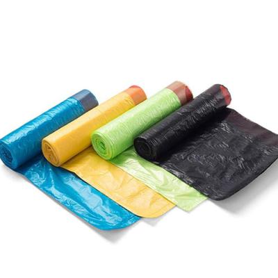30 Micron 40 Micron Reusable Recycling Bin Bags With Drawstring Closure
