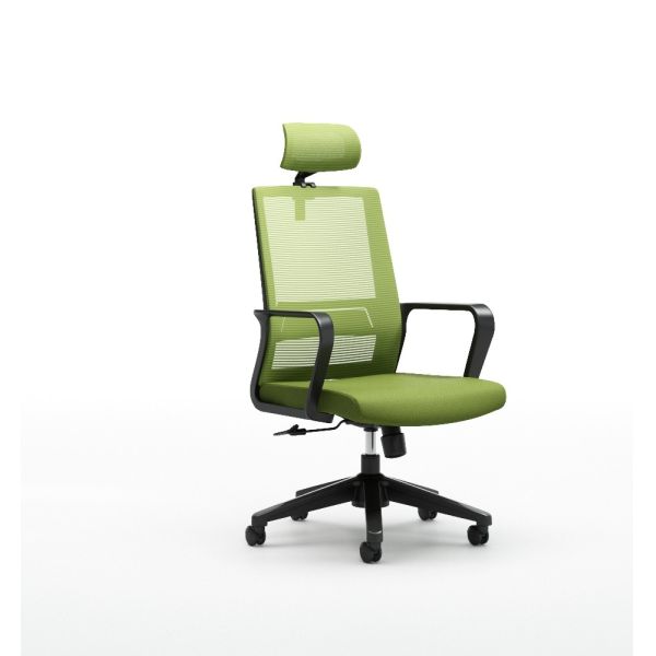 Mid Back 600*660*1225mm Office Mesh Arm Chair Multi Colored