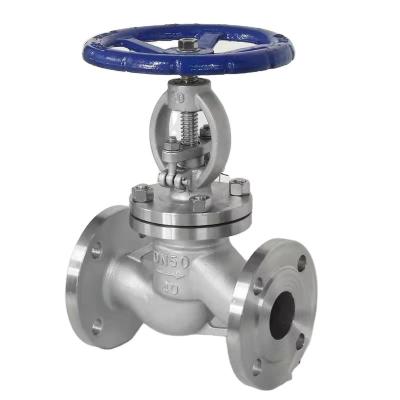Manual certificado ISO9001 RTS J41W-16P de aço inoxidável 304 2 API Flanged Globe Valve