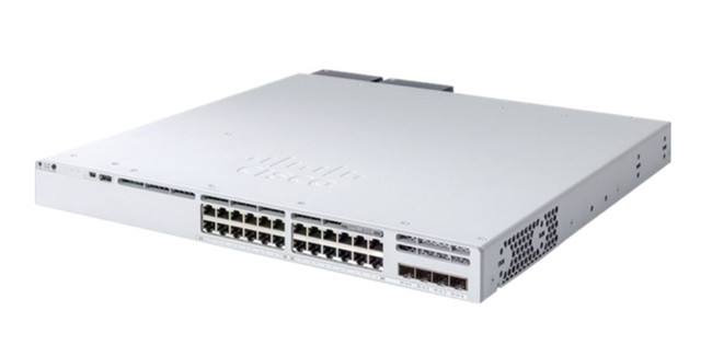 Катализатор 9300 24 портный коммутатор данных с фиксированными 4x1G SFP Uplinks, C9300L-24T-4G-E