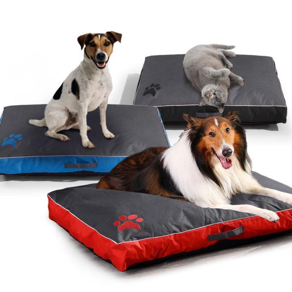 Deslize não a cama impermeável do coxim do cão da tela 70*45*6cm de Oxford