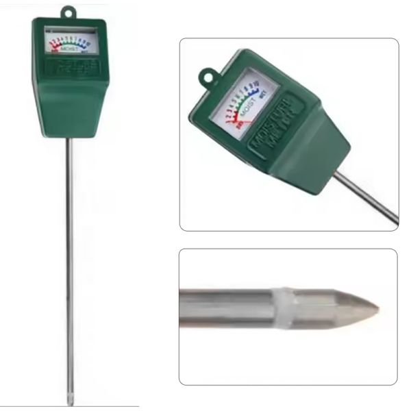 Garden Farm Soil Thermometer Digital Soil Tester Soil Moisture Meter Tester Portable