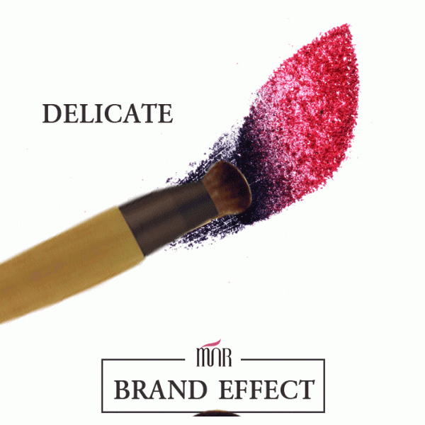 Bamboo Handle Mini Makeup Blending Brush Cosmetic Weasel Hair 163mm