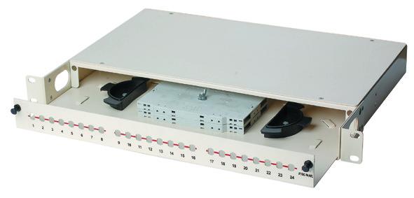 Flexible Size Fiber Optic Patch Panel  Multimode / Single Mode Free Sample YH1004
