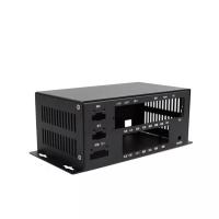 OEM de boîte électronique de coque en tôle d'aluminium de cataphorèse