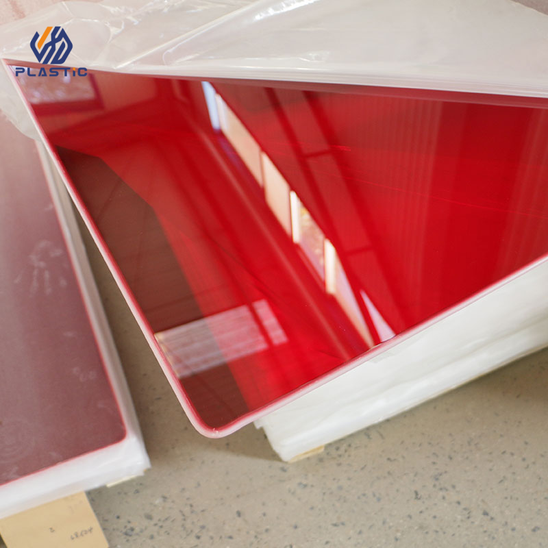 Colored acrylic sheets, cast acrylic sheets, specifically for outdoor advertising