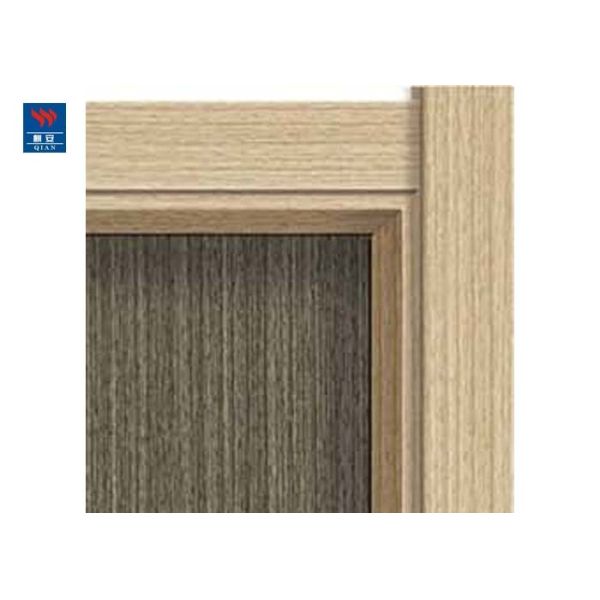 Декоративный Pvc прокатал двери Wpc деревянные Eco дружелюбные