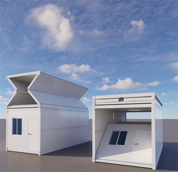 Steel Structure Foldable Container House Modern Design For Villa Ofiices