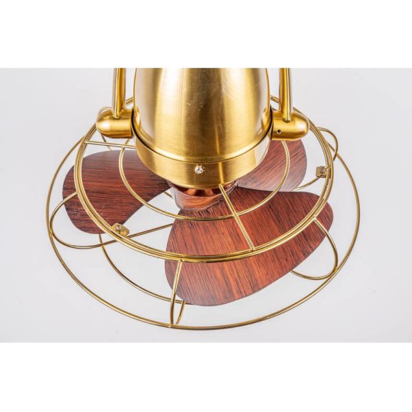 Oscillating Wall-mounted Ceiling Fan 3-Blade ABS Remote Control Outdoor Use BLDC Motor & Quiet Design