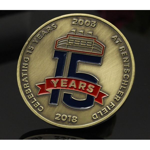 vintage souvenir medal bronze commemorative coins logo words picture Yiwu wholesale