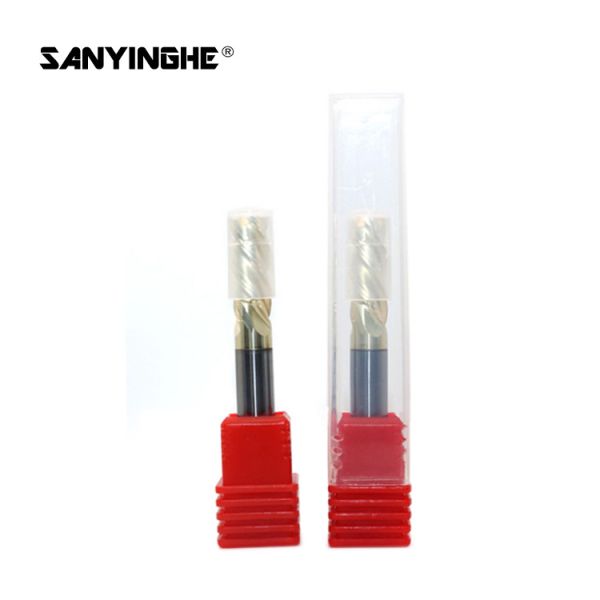 2 Flute Carbide Corner Radius End Mill Bull Nose End Mill Cutter For Steel