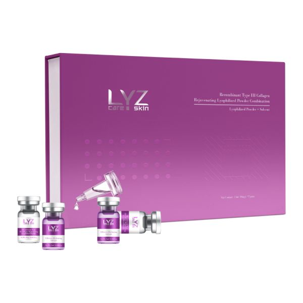 LYZ Factory Wholesale Anti-Aging Serum Recombinant Collagen Type III Repair for Essence for Home Spa Day Night Whitening Liquid