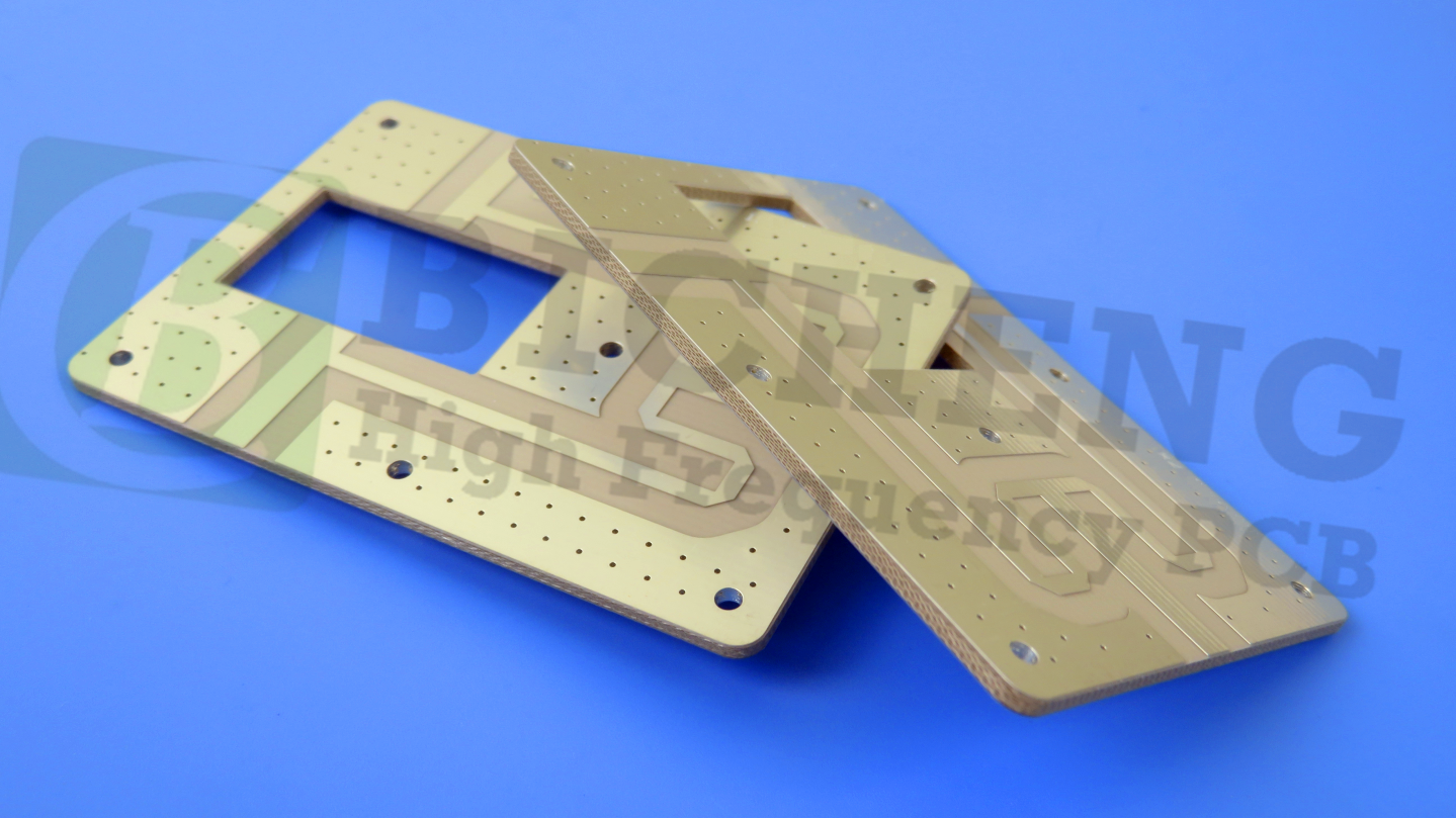 RF-60TC PCB make of PTFE based, ceramic filled fiberglass substrate with 5mil, 10mil; 20mil, 25mil; 30mil, 60mil