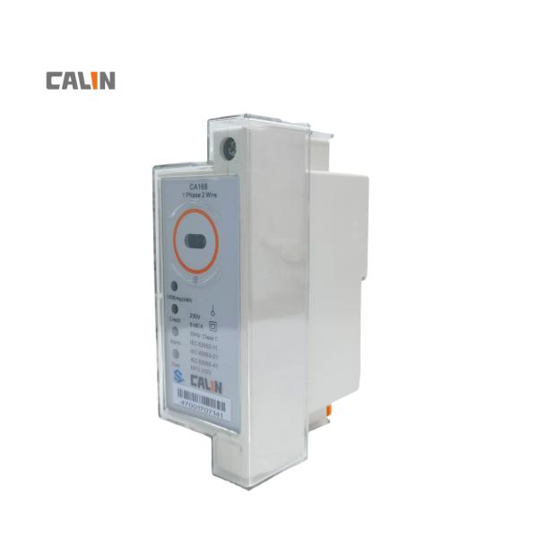 SABS Standard Din Rail Power Meter Recogida de deudas de crédito Contadores eléctricos inalámbricos