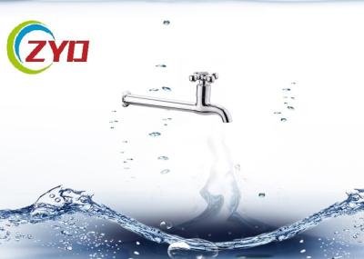 Brass Lead Free Chrome Plating Washing Machine Bibcock With Aluminum T Type Handle