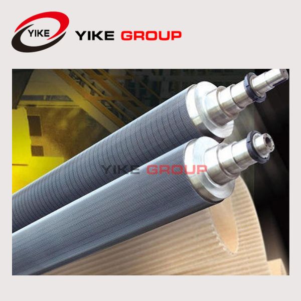 Acero de aleación duro acanalado de la capa del rodillo 50crmo Chrome del solo Facer