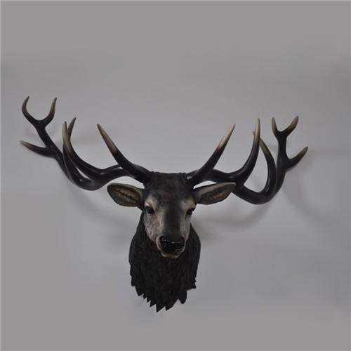 Deer Head Animal Wall Decor Sculptures Hanging vintage style Customized