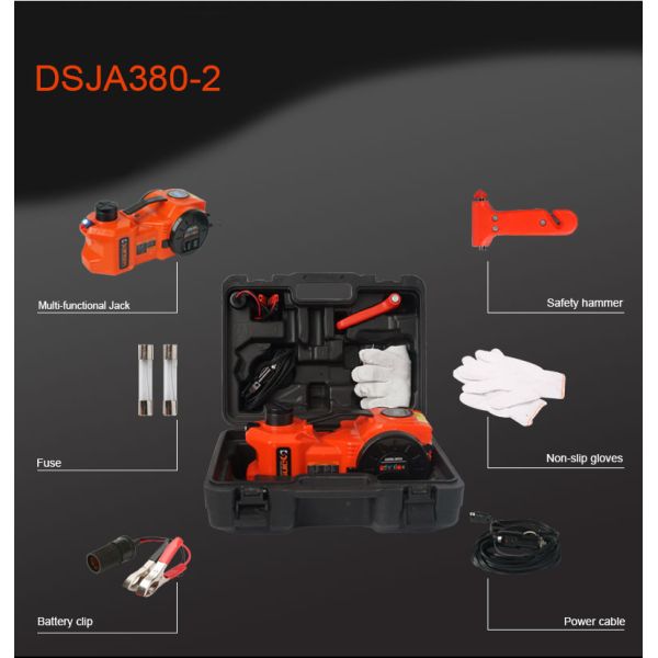 5 Ton Electric Hydraulic Car Jack ASME PASE-2014 Approved 0.65m Air Hose