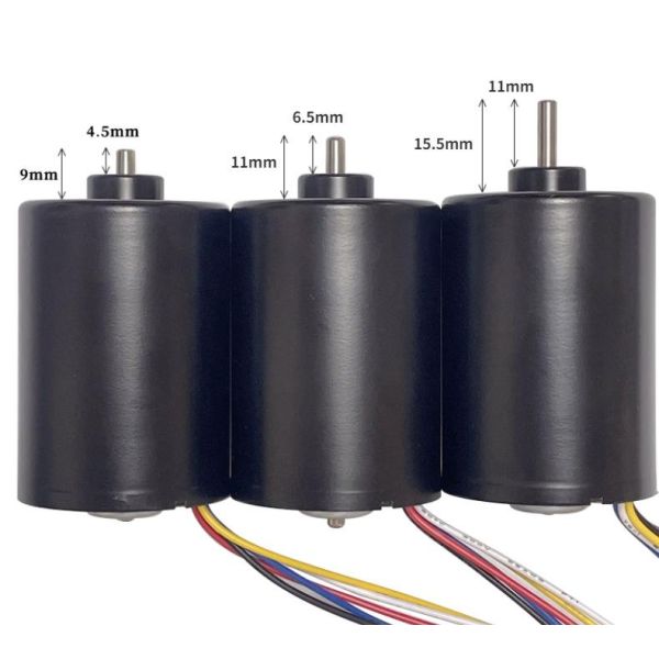 Micro 3650 Brushless Motor , 42mm High Efficiency Brushless DC Motor