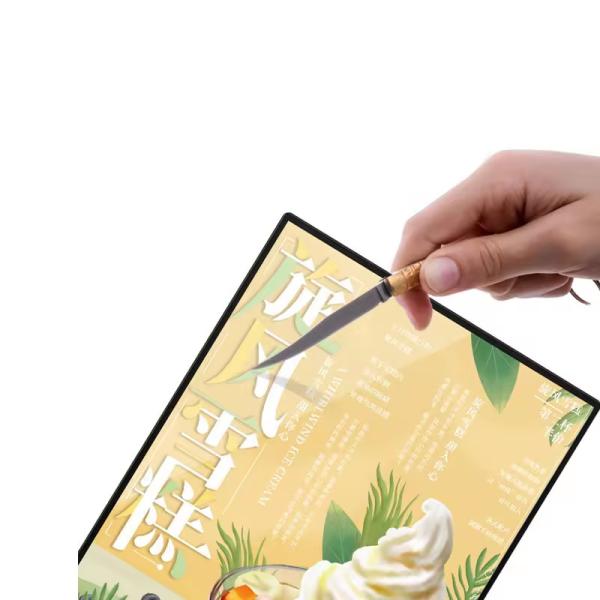 Ultra-Thin Aluminum Poster Frame Snap Glass Advertising Light Box
