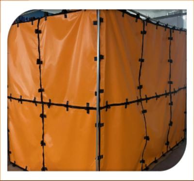 Industrial onshore and offshore safe welding habitats panel removable welding isolation System