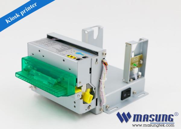 All In One Small Kiosk Thermal Receipt Printer 80mm  Panel Mounting For Fiscal