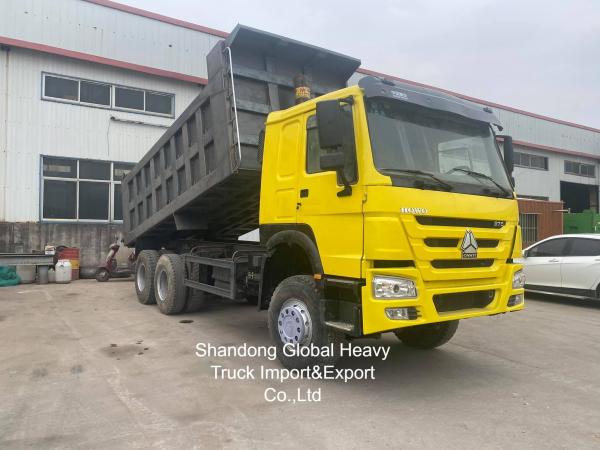 Camions benne Shacman d'occasion HOWO 10 roues 371CV/380CV/400CV/430CV