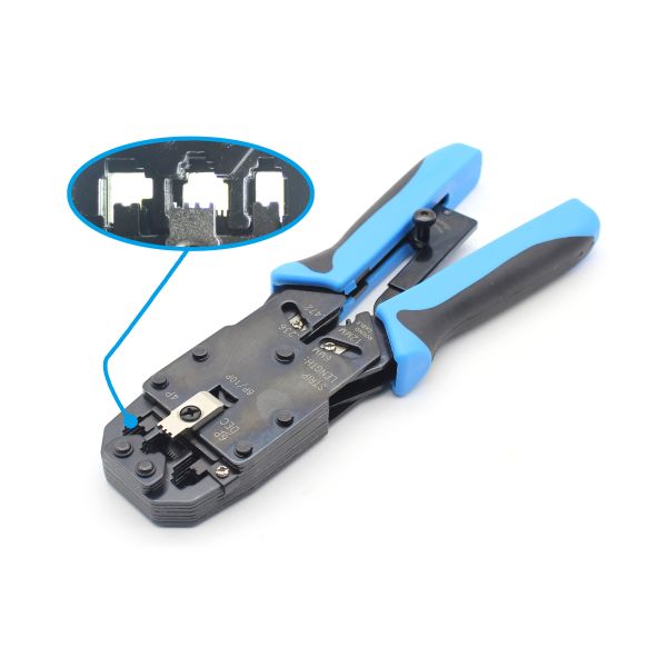 Материал ручки ABS RJ-45 RJ-12 RJ-11 8P8C 6P6C 4P4C инструмент для скрещивания