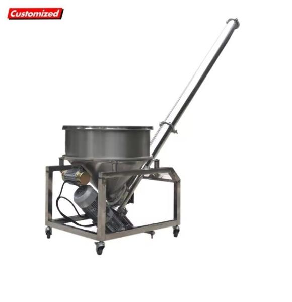 Transportador de parafuso conveniente para manuseio de fertilizantes/farinha/café em pó/sulfuros em pó