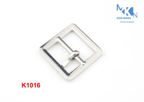 High Polished Center Bar Roller Buckle , 21mm Inner Size Heel Bar Belt Buckles