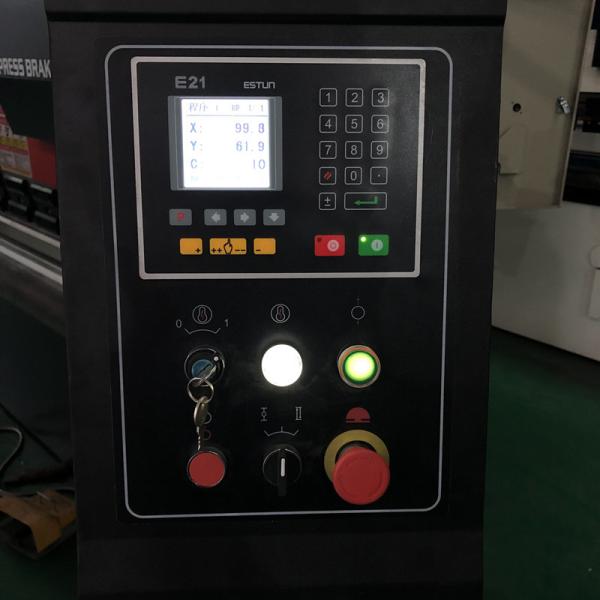 7.5kw Torsion Bar Press Brake E21 System CNC Hydraulic Sheet Metal Bending Machine 10times/Min