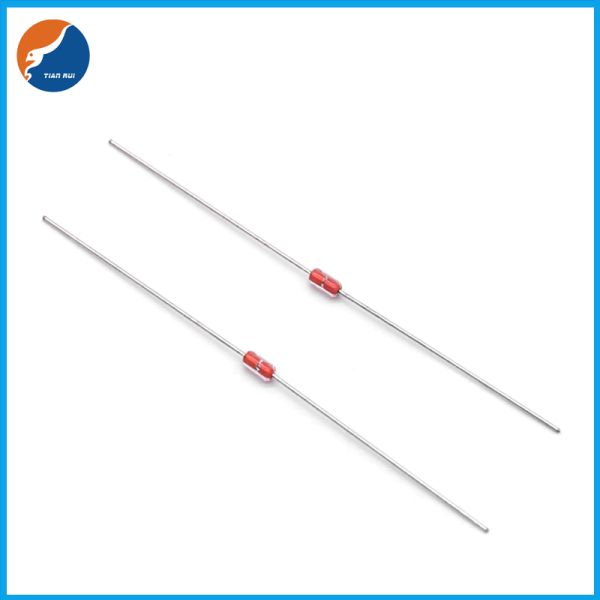 Тип стеклянной бусины осевого руководства MF58 поместил ОМ 180C термистора 580 PTC кремния силикона линейный