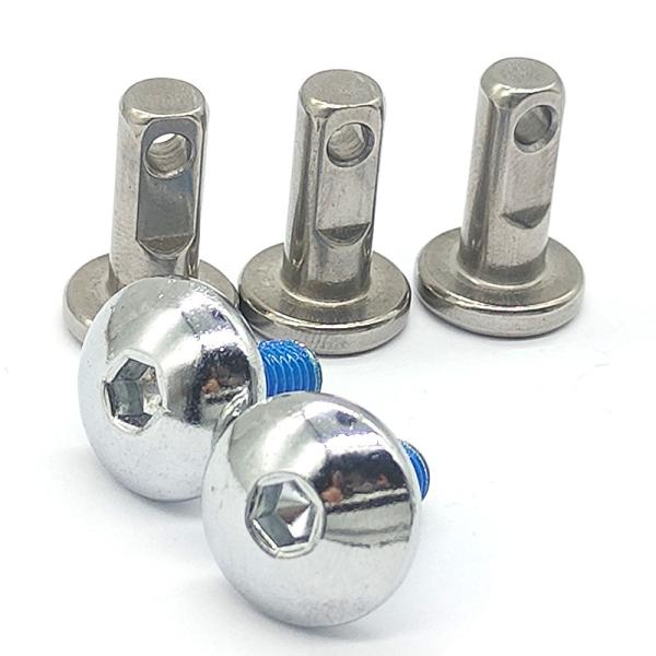 Non Standard Cold Heading Metal T Weld Nuts 302 304 316 Stainless Steel Screw