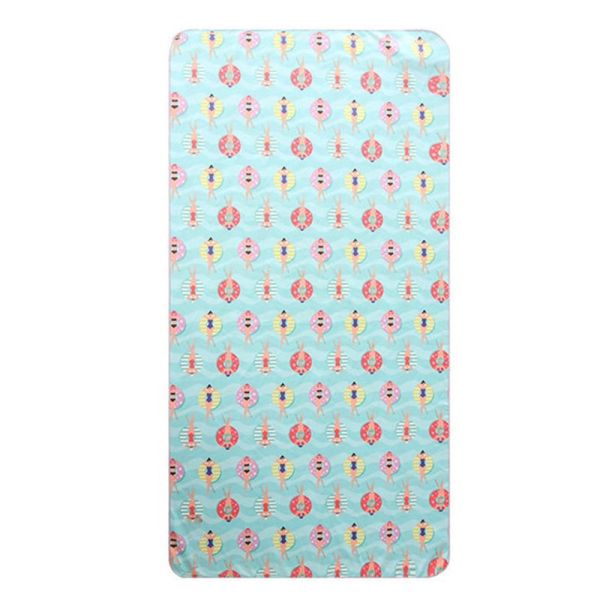 Супер напечатанное флористическое пляжного полотенца плащпалаты фитнеса Microfiber вещество-поглотителя