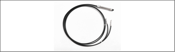 Laser Transmission Components Flexible Optical Fiber With 1 X 2 Optical Fiber Coupler