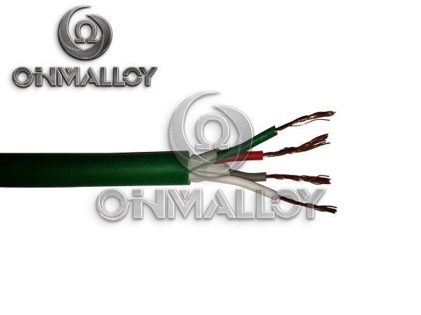 AWG 8 3.2mm PFA / PVC Insulated and Sheathed E Type Thermocouple Extension Wire