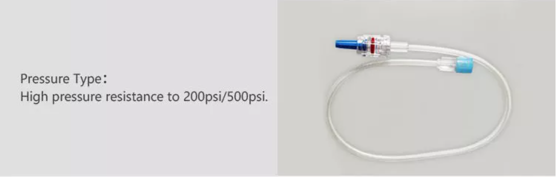 Baihe Disposable Medical Extension Tube Infusion Pump Tubing Several Types