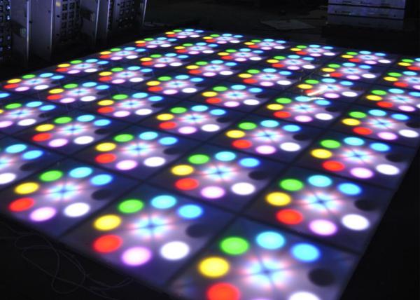 Indoor Glowing Wedding Led Dance Floor Lights For Party And Club
