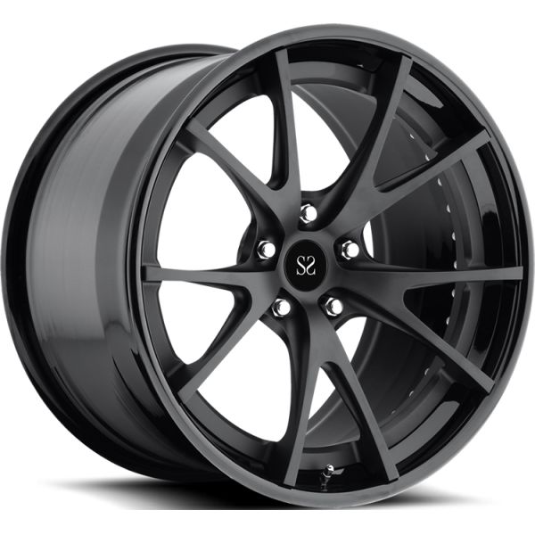 Lamborghini 24 23 22 21 20 2 части 139.7mm PCD выковало колеса скрепляет болтами картину 5x120 5x114.3