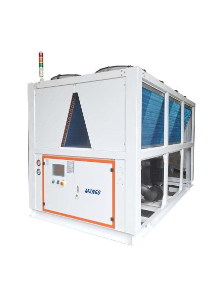 Semi Hermetic Air Cooled Screw Chiller 150HP 270Kw/Hr Air Cooled Chiller Unit