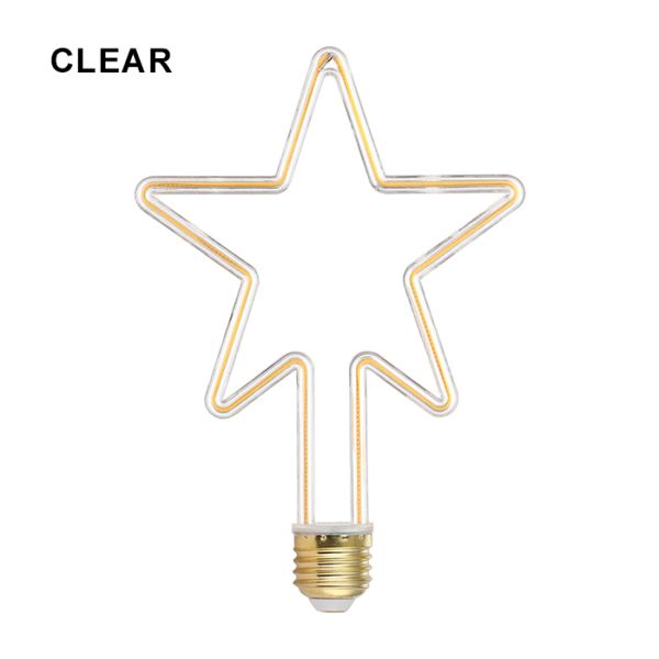 замороженная 8в лампа Диммабле Эдисон цвета