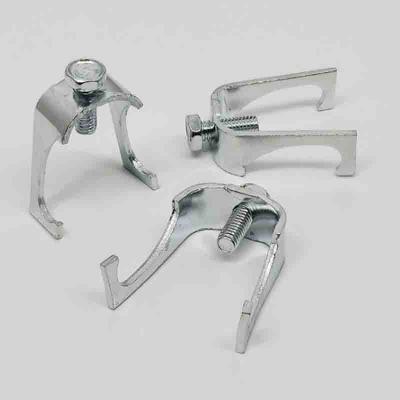 Folha galvanizada Keel Clamp do ferro da braçadeira da canalização do suporte da resistência de umidade