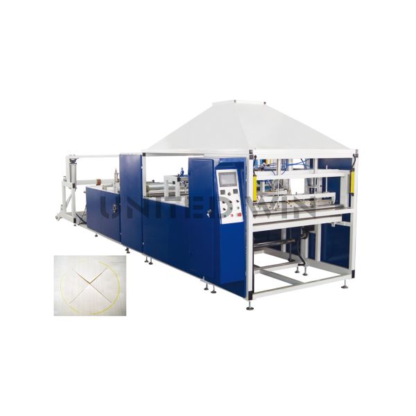 Automatic FIBC Edge Folding & Cutting Machine FIBC Bag Making Machine 30pcs/min