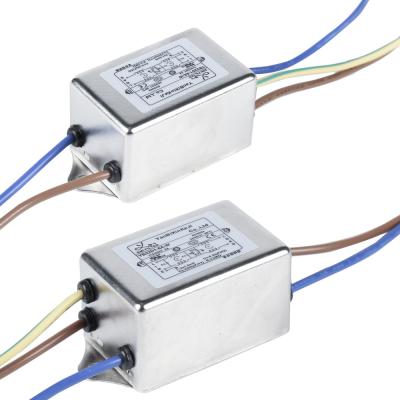 Filtro elétrico da saída da linha elétrica do filtro 6A da fase monofásica para o equipamento da aptidão