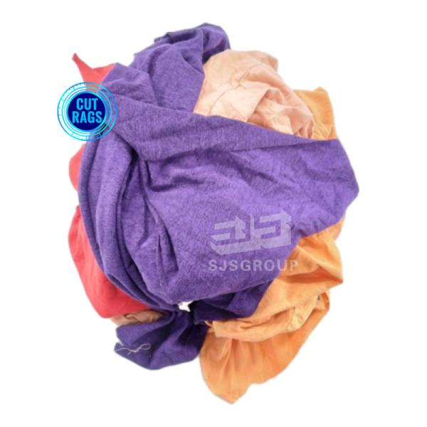 100 cotton Dark Coloured T-shirt Rags 100% Cotton Wiping Rag Textile Waste Recycled Cotton Cleaning Cloth Used Rags