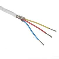 Cable de compensation thermocouple à tresse de blindage de type J K T E S pour les environnements à température