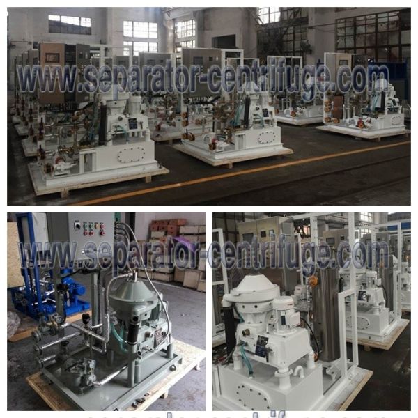 CCS Heavy Fuel Detergence Disc Centrifugal Oil Separator 1500 LPH