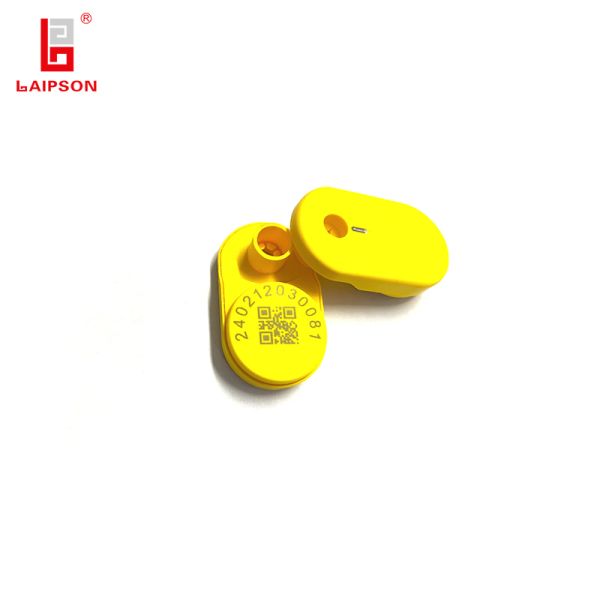 RFID Animal Ear Tag Bluetooth Enabled Low Frequency Tracker Sensor for Sheep Cow Swine Farm Smart Management and Livestock Tracking