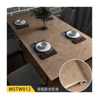 11. Nom de l' article Granite Wallpaper Stickers Style classique Lavable Marbre Blanc Stickers pour les meubles et le dessus de la cuisine